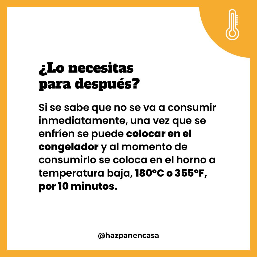 Paso 12 · Conservar en el congelador y recalentar