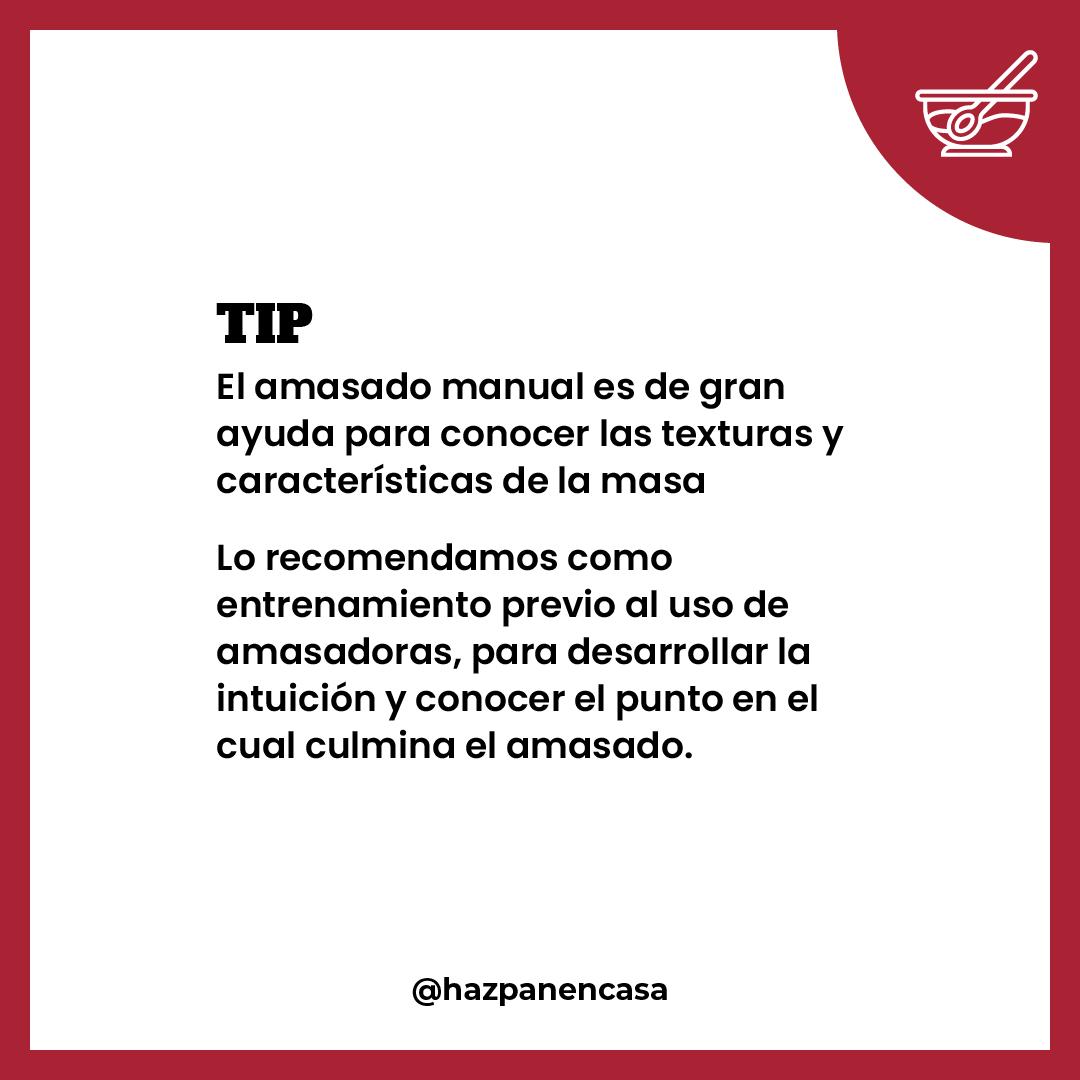 Paso 2 · El amasado manual como entrenamiento