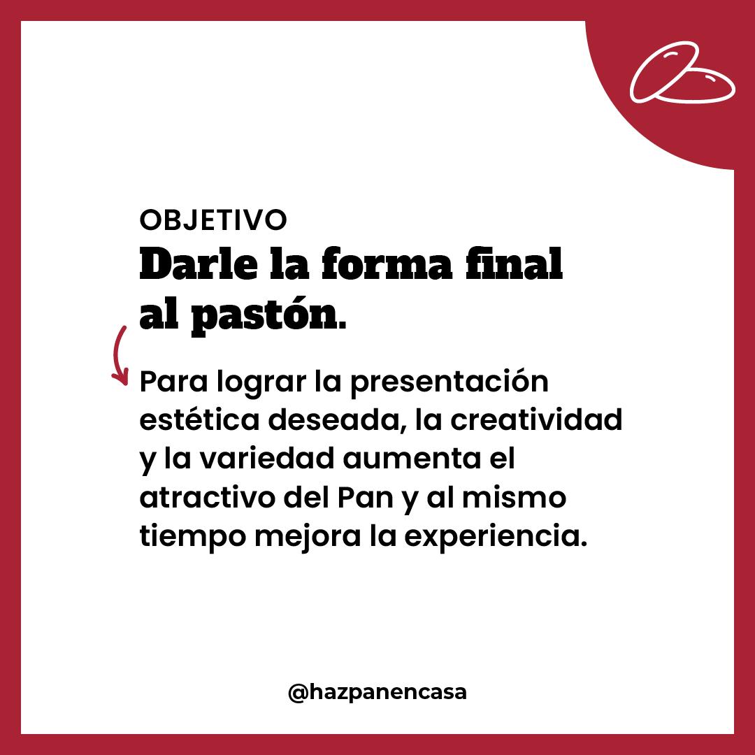 Paso 8 · Objetivo: darle la forma final al pastón